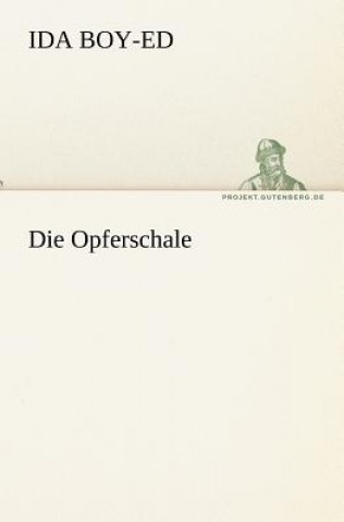Boek Opferschale Ida Boy-Ed