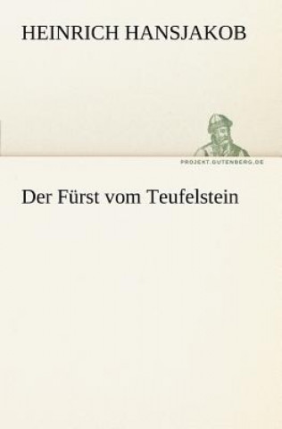 Libro Furst Vom Teufelstein Heinrich Hansjakob