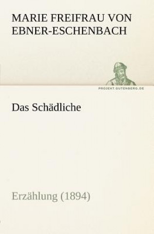 Carte Schadliche Marie Freifrau von Ebner-Eschenbach