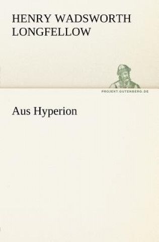 Carte Aus Hyperion Henry Wadsworth Longfellow