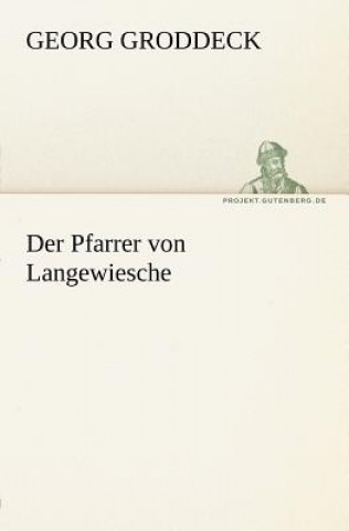 Book Pfarrer Von Langewiesche Georg Groddeck