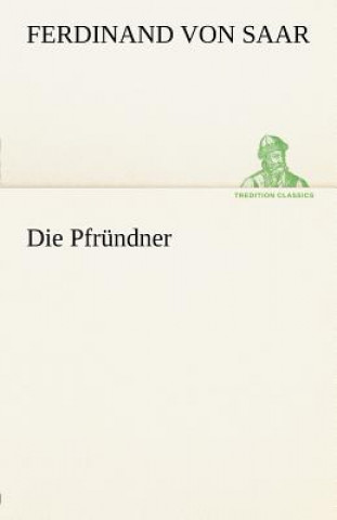 Book Pfrundner Ferdinand von Saar