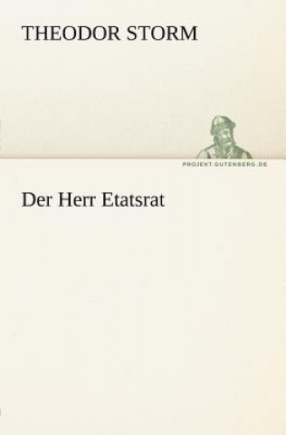 Книга Herr Etatsrat Theodor Storm