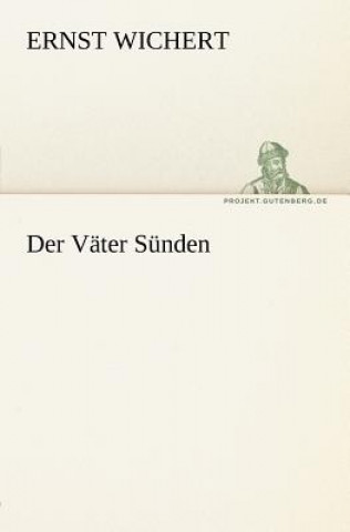 Книга Vater Sunden Ernst Wichert