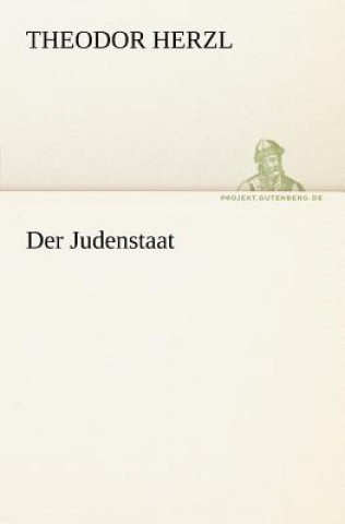 Kniha Judenstaat Theodor Herzl