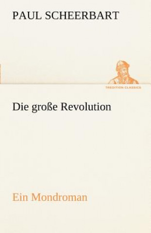 Kniha Grosse Revolution. Ein Mondroman Paul Scheerbart