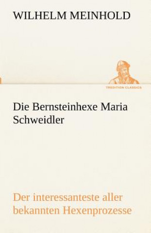 Knjiga Bernsteinhexe Maria Schweidler Wilhelm Meinhold