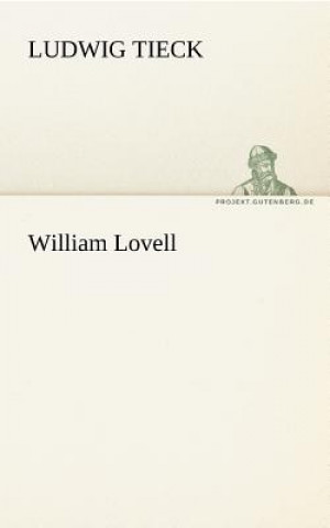 Buch William Lovell Ludwig Tieck