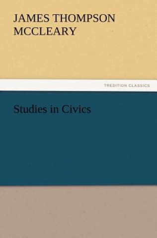 Carte Studies in Civics James Thompson McCleary