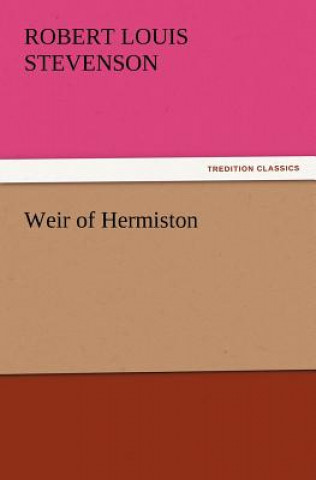 Carte Weir of Hermiston Robert Louis Stevenson