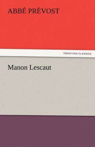 Book Manon Lescaut Abbé Prévost
