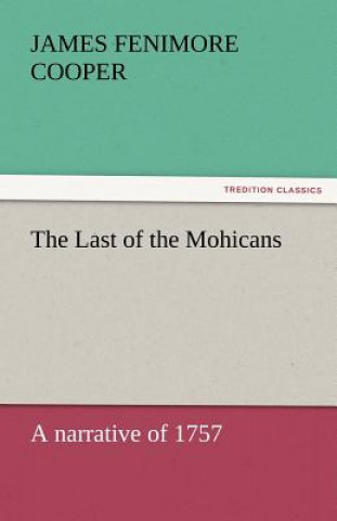 Carte Last of the Mohicans James Fenimore Cooper