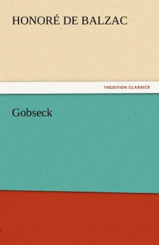 Książka Gobseck Honoré de Balzac