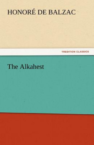 Knjiga Alkahest Honoré de Balzac
