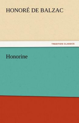 Knjiga Honorine Honoré de Balzac