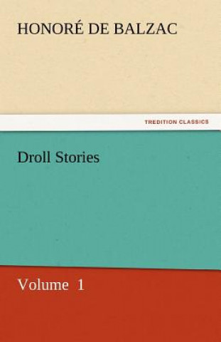 Kniha Droll Stories Honoré de Balzac