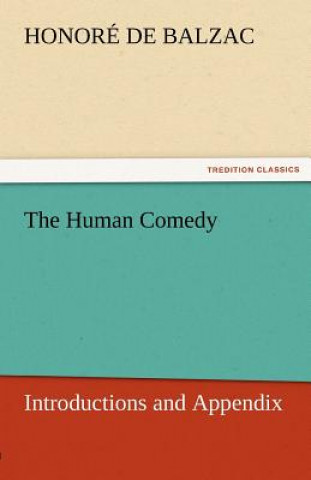 Knjiga Human Comedy Honoré de Balzac