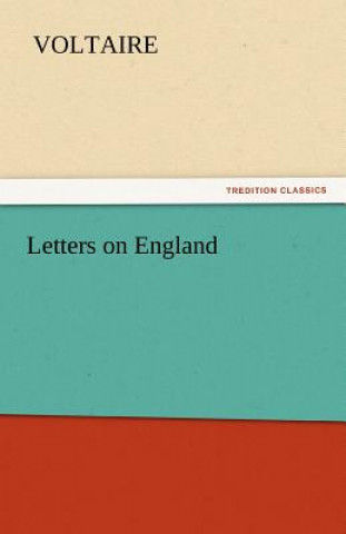 Książka Letters on England oltaire