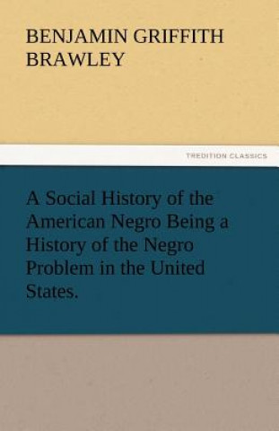 Kniha Social History of the American Negro Being a History of the Negro Problem in the United States. Benjamin Griffith Brawley