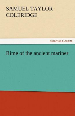 Livre Rime of the Ancient Mariner Samuel Taylor Coleridge