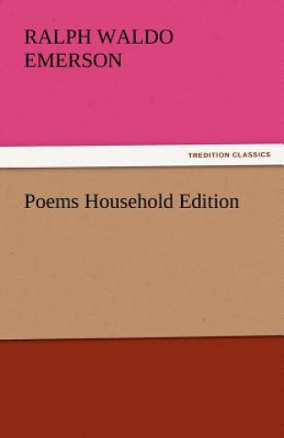 Livre Poems Household Edition Ralph W Emerson