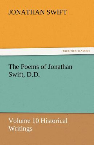 Carte Poems of Jonathan Swift, D.D. Jonathan Swift