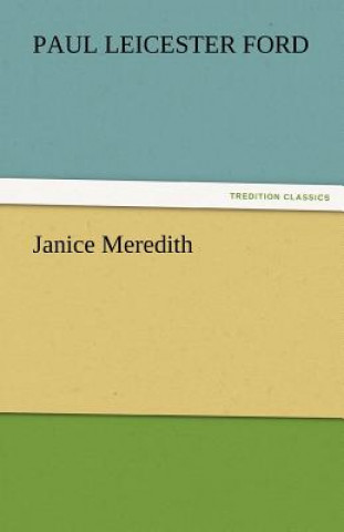 Libro Janice Meredith Paul Leicester Ford