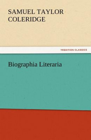 Livre Biographia Literaria Samuel Taylor Coleridge