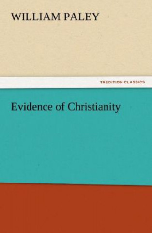 Carte Evidence of Christianity William Paley