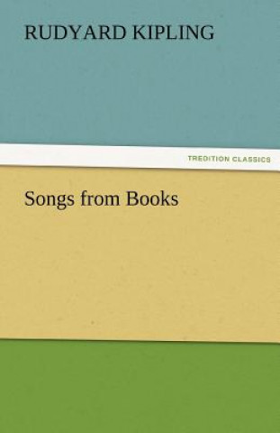 Book Songs from Books Rudyard Kipling