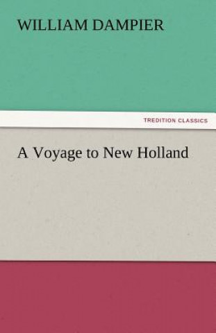 Carte Voyage to New Holland William Dampier
