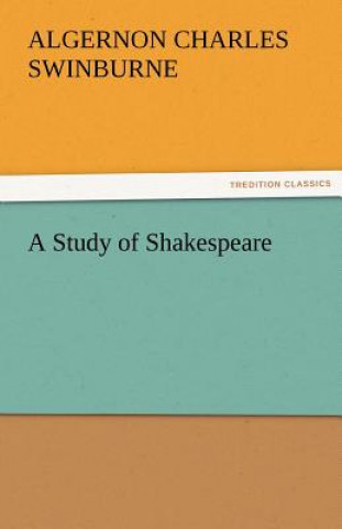 Carte Study of Shakespeare Algernon C. Swinburne