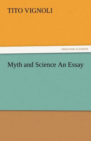 Książka Myth and Science an Essay Tito Vignoli