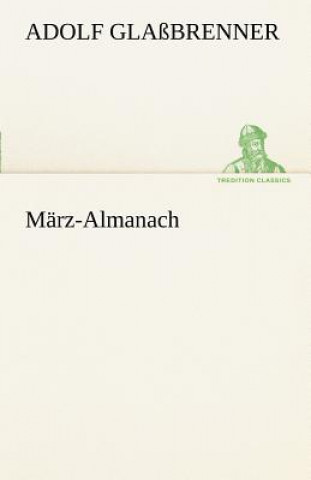 Carte Marz-Almanach Adolf Glaßbrenner