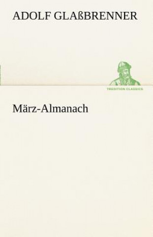 Kniha Marz-Almanach Adolf Glaßbrenner