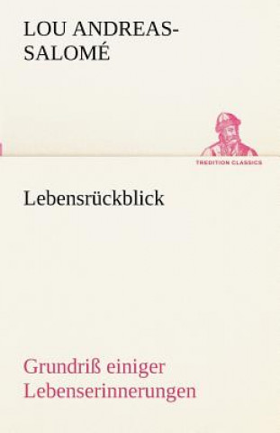 Könyv Lebensruckblick Lou Andreas-Salomé