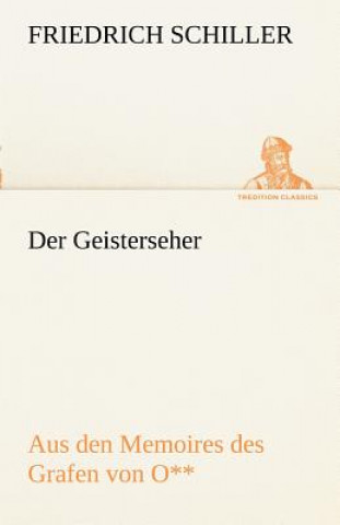 Kniha Geisterseher Friedrich von Schiller