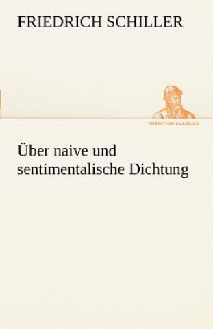 Carte Uber Naive Und Sentimentalische Dichtung Friedrich von Schiller