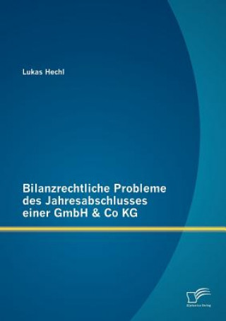 Kniha Bilanzrechtliche Probleme des Jahresabschlusses einer GmbH & Co KG Lukas Hechl