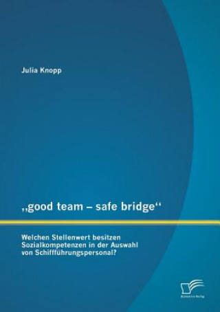 Libro "good team - safe bridge Julia Knopp