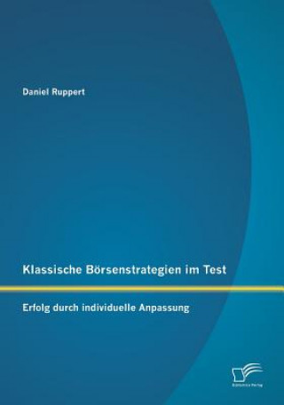 Książka Klassische Boersenstrategien im Test Daniel Ruppert