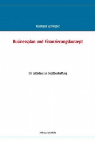 Könyv Businessplan und Finanzierungskonzept Reinhard Leinweber