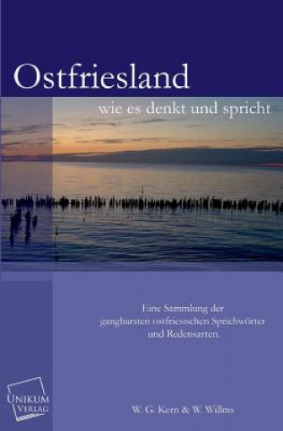 Könyv Ostfriesland Wie Es Denkt Und Spricht W. G. Kern