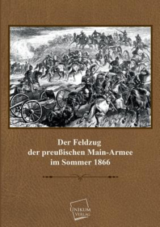Kniha Feldzug Der Preussischen Main-Armee nonymus