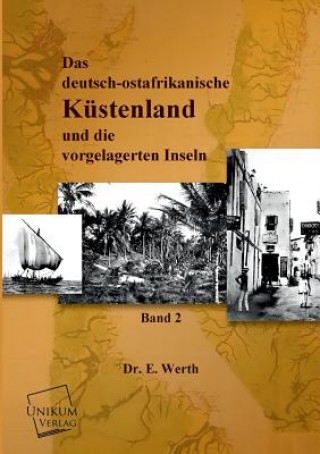 Carte Deutsch-Ostafrikanische Kustenland Emil Werth