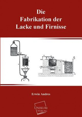 Kniha Fabrikation Der Lacke Und Firnisse Erwin Andres