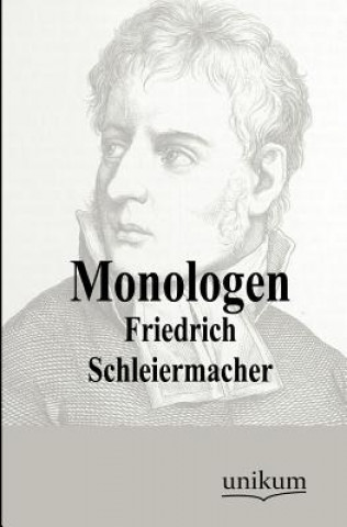 Kniha Monologen Friedrich D. E. Schleiermacher