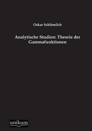 Carte Analytische Studien Oskar Schlömilch