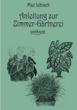 Kniha Anleitung zur Zimmer-Gartnerei Max Jubisch