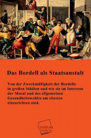 Könyv Bordell ALS Staatsanstalt Anonymous